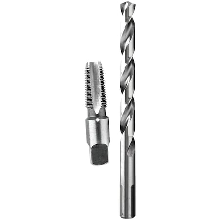 Century Drill & Tool Century Drill & Tool 1/4-18 National Pipe Thread  Tap Drill Bit 7/16 In. Combo Pack 93202